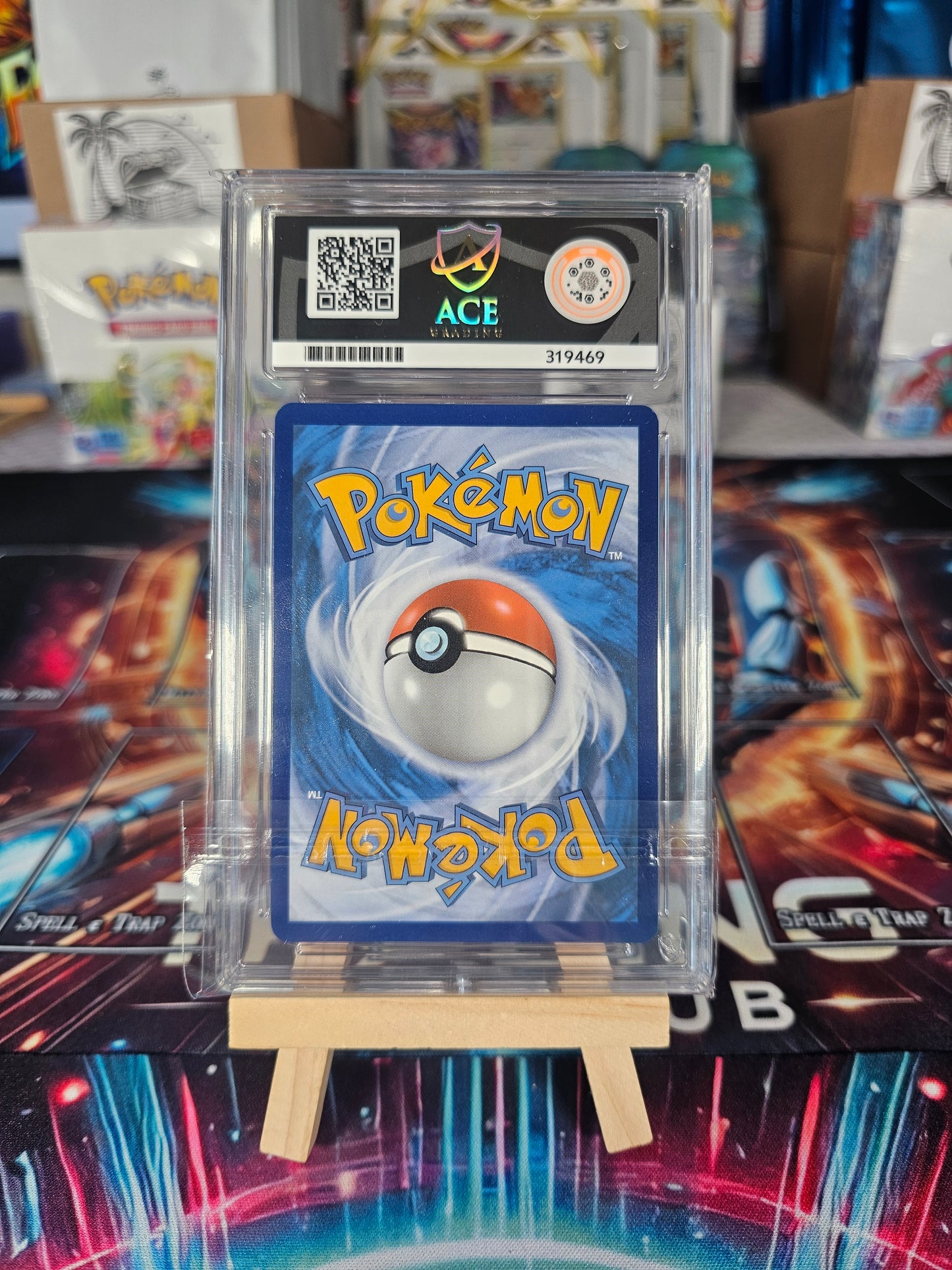 Miraidon ex #253/198 Scarlet & Violet Base Set Graded MINT Ace 9