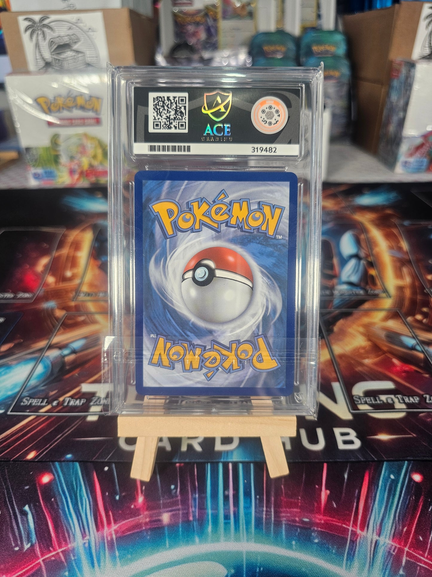 Eevee VMAX #SWSH087 Shining Fates ETB Black Star Promo Graded MINT Ace 9