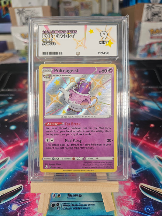 Polteageist #SV053/SV122 Shining Fates Graded MINT Ace 9