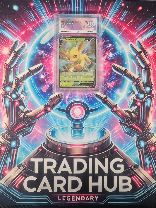 Leafeon V #013/159 Crown Zenith Graded GEM MINT Ace 10