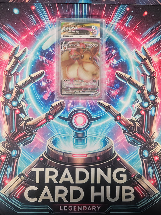 Eevee VMAX #SWSH087 Shining Fates ETB Black Star Promo Graded MINT Ace 9